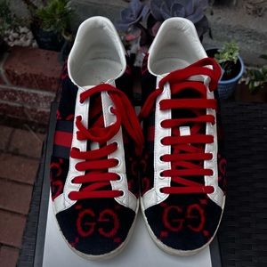 Gucci New Ace Logo Sneakers